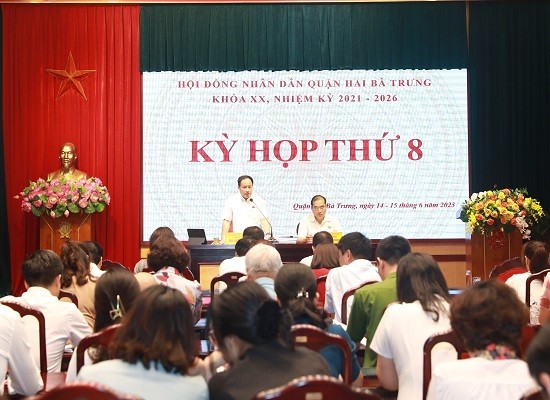 HĐND quận Hai Bà Trưng tổ chức kỳ họp thứ Tám